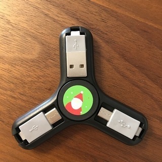 【新品＆未使用】USBケーブル＆スピナー