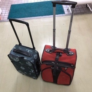 旅行用ソフトスーツケース 2つセット