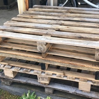 木製パレット　中古　すのこ　作業台　DIY　薪　1 