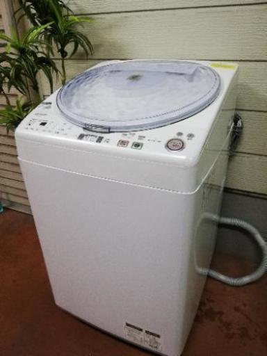人気のSHARP縦型洗濯乾燥機☆7kgでゆったり！激安☆①