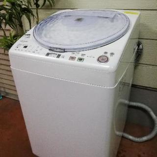 人気のSHARP縦型洗濯乾燥機☆7kgでゆったり！激安☆①　　