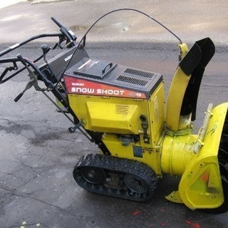 ☆彡 札幌発、スズキ家庭用小型除雪機「SS555ES」中古 ☆彡