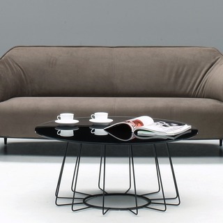 ファブリック3人掛けソファー