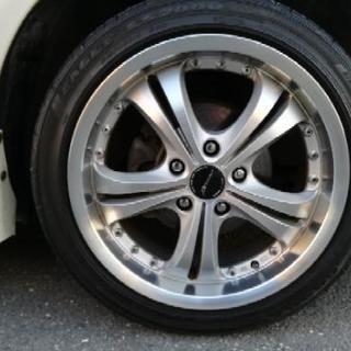  成約済タイヤ  215/45/17 EAGLE LS2000 グッドイヤー　STICH シュティッヒ PRECIOUS プレシャス 17インチホイール 5穴 114.3 ストリーム　シーマ フーガ セドリック　