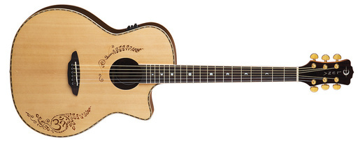 ★現在商談進行中です★Luna Vicki Genfan Signature model(アコギ) とGrand Oplyケース付き