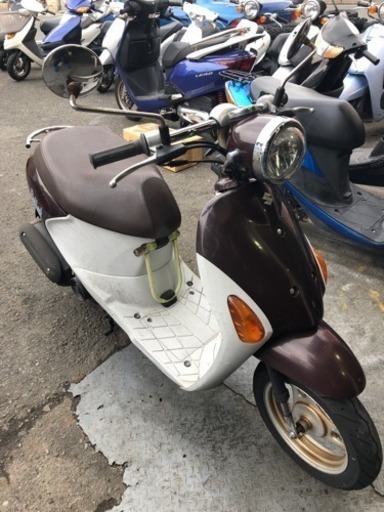 SUZUKI レッツ4 パレット お洒落ハンドル 4スト原付メットインスクーター 福岡市南区