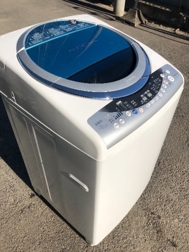 新春大特価‼️大容量8㌔熱乾燥洗濯機超クリーニング済み✨