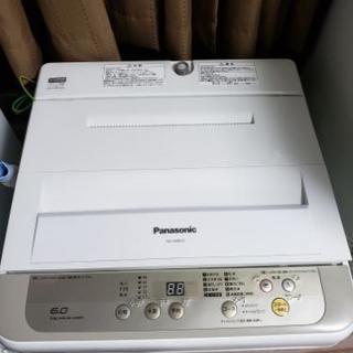 Panasonic洗濯機　2017年製　6kg　美品　東京　神奈...
