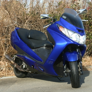 令和記念オマケ付-埼玉発831】SUZUKI スカイウェイブ250 キャンディーグランブルー (沖縄県優遇あり)