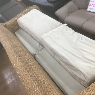3人掛けアジアンソファー クワイエットアワーズ ナチュラル 3人掛けアジアンソファー クワイエットアワーズ ナチュラル
