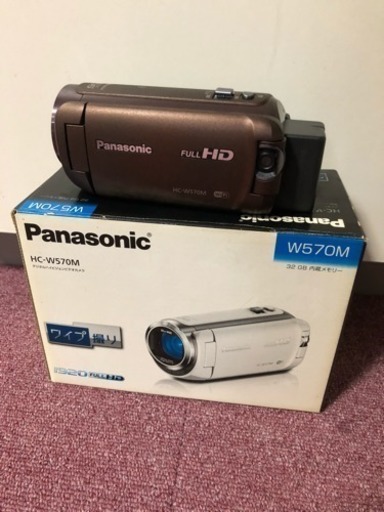 パナソニックデジタルハイビジョンビデオカメラ HC-W570M