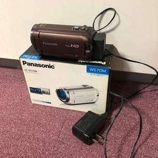 パナソニックデジタルハイビジョンビデオカメラ HC-W570M