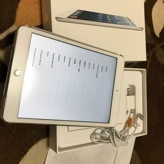 一時停止  (値下げ)iPad mini 16g美品、付属品完備