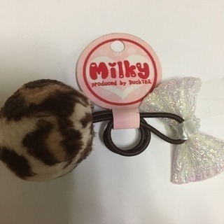 新品未使用 milky ヘアゴム