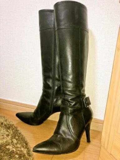 値下げ【定価約5万】DIANA★黒ブーツ 24cm 美品
