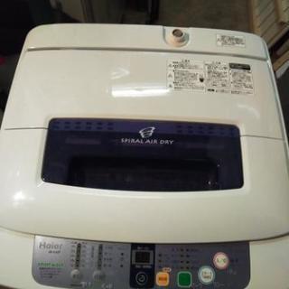 ハイアール 洗濯機 単身用 2013年モデル