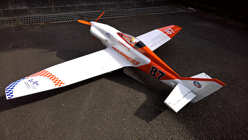 【ラジコン飛行機】Seagullmodels MADNESS電動化バージョン★引き取り限定