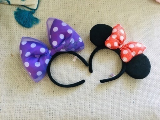 ディズニー カチューシャ 2個セット Naka Ay 横浜の小物の中古 古着あげます 譲ります ジモティーで不用品の処分