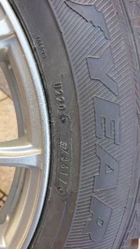 【値下げ】【美品中古】205/60R16 ホイール付きスタッドレスタイヤ4本