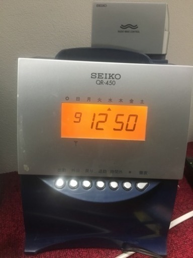 SEIKO タイムレコーダー