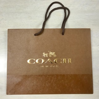 COACHのショップ袋