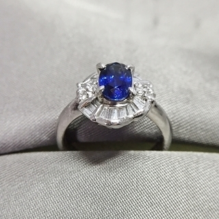 サファイア リング　0.98ct