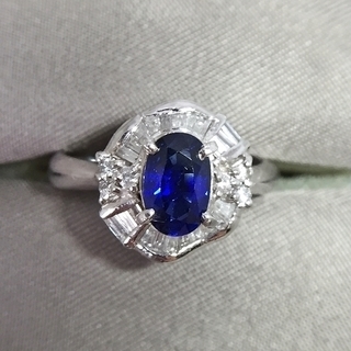 サファイア リング　0.98ct
