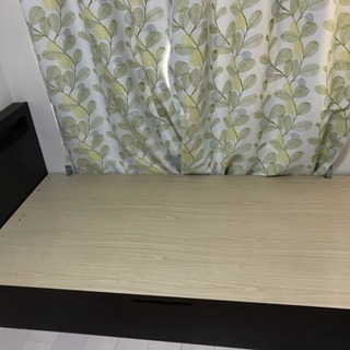 跳ね上げ 横開きベッド  大容量収納！
