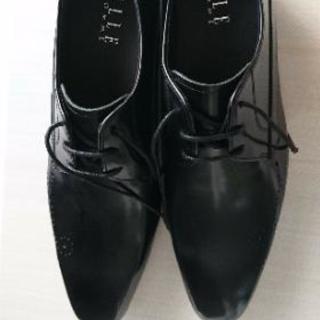 新品 半額以下☆ ELLE HOMME エルオム ビジネスシューズ 25.5 ブラック
