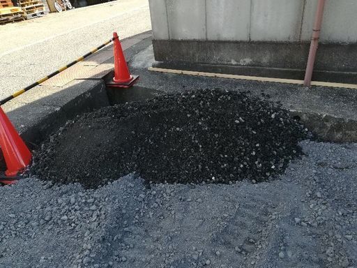 クラッシャー路盤材 駐車場つくりに ダンプ1台分３t売ります Rsb 下松のその他の中古あげます 譲ります ジモティーで不用品の処分