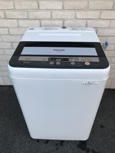 【取引中】★Panasonic 全自動洗濯機 5kg NA-F50B6 2013年製 配送設置可 川口市★