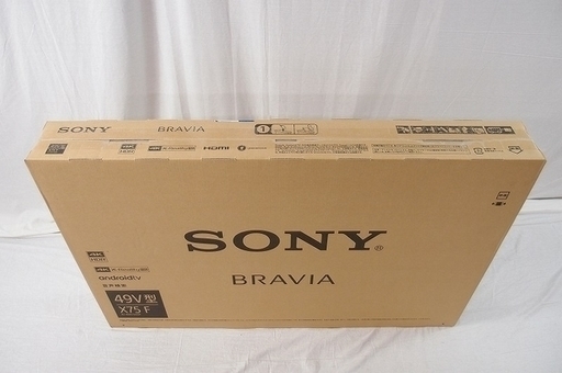 ソニーBRAVIA 49V型液晶テレビ