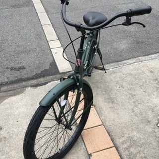 【新車】ビーチクルーザー　マットDカーキ