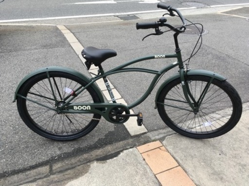 【新車】ビーチクルーザー マットDカーキ
