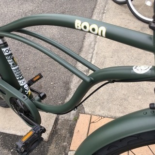 【新車】ビーチクルーザー　マットDカーキ