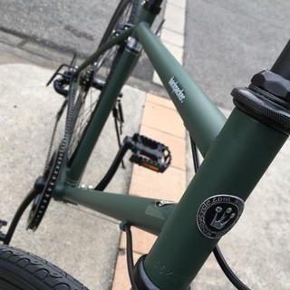 新車】クロスバイクbackpacker.マットカーキ