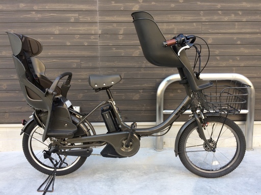 ブリヂストン　ビッケ2e　新基準　三人乗り　子供乗せ　パスバビー　ギュットアニーズ　bikke　神戸市　電動自転車　地域限定
