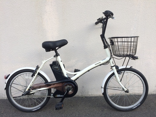 パナソニック　シュガードロップ　新基準　20インチ　小径車　白　パスシティX　グリッター　神戸市　電動自転車　地域限定
