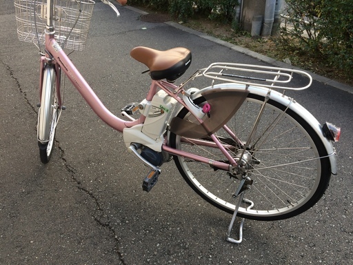 パナソニック　ビビ　ライトU　新基準　軽量モデル　ピンク　ナチュラ　アシスタ　神戸市　電動自転車　地域限定