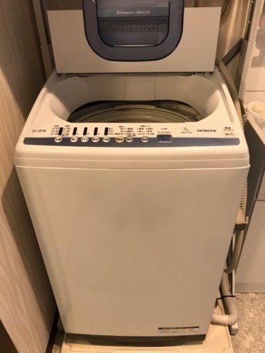 ほぼ新品 洗濯機 日立 HITACHI NW-T74形 7kg