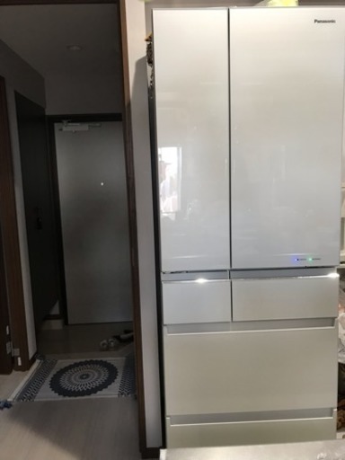 パナソニック 2018年製 大型 冷蔵庫 nr-f503hpx-w