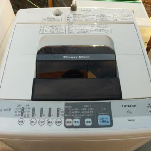 記載価格より最大2000円引き！日立 全自動電気洗濯機 2014年製 NW-6SY 6kg