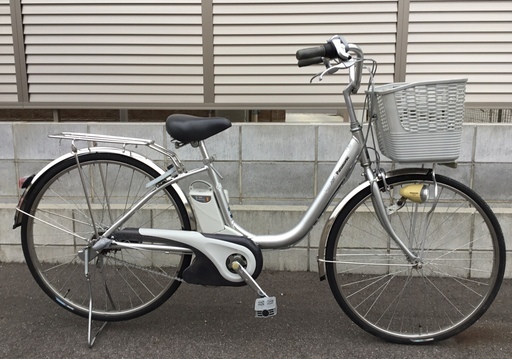 ★パナソニック・電動アシスト自転車・ViVi・アルフィット・3段変速 26インチ・充電器付
