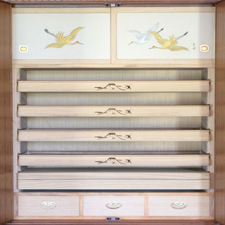【訳あり】【長期展示在庫品】【和箪笥新高雄】【家具の本場広島府中産】【チーク】