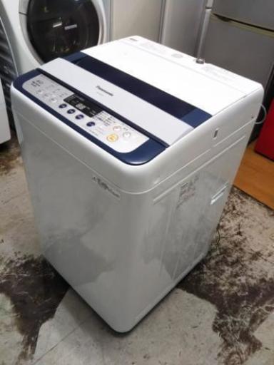【リサイクルサービス八光 安心の１か月保証 下福元店 配達・設置Ok】パナソニック全自動洗濯機6kg NA-F60PB7ブルー