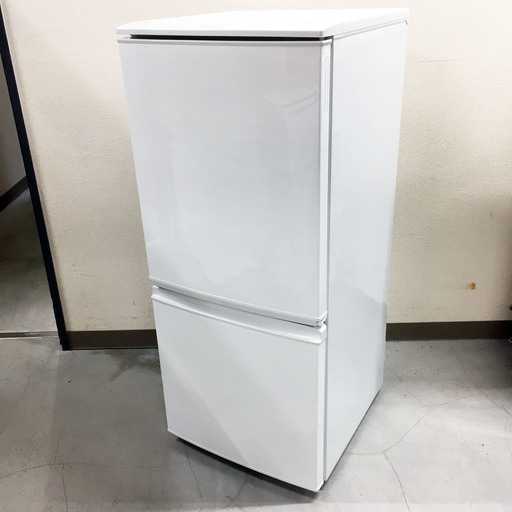 中古☆SHARP 冷蔵庫 2016年製 137L ホワイト