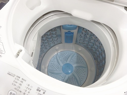 安心の6ヵ月保証付！2015年製TOSHIBA(東芝)5.0kg全自動洗濯機です 