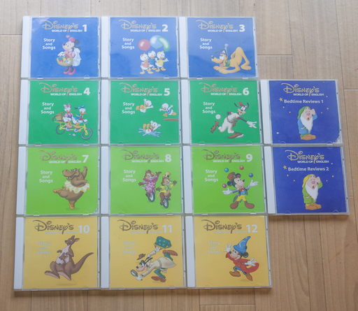 DWE ストーリー ＆ソングス | Story\u0026Songs CD + ベッドタイムレビュー | Bedtime Reviews CD