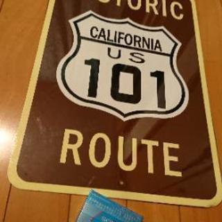 値下げ‼️ カリフォルニア州 101号線の道路標識