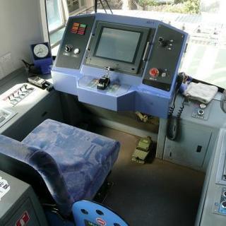 鉄道写真 上野動物園モノレール 運転席
